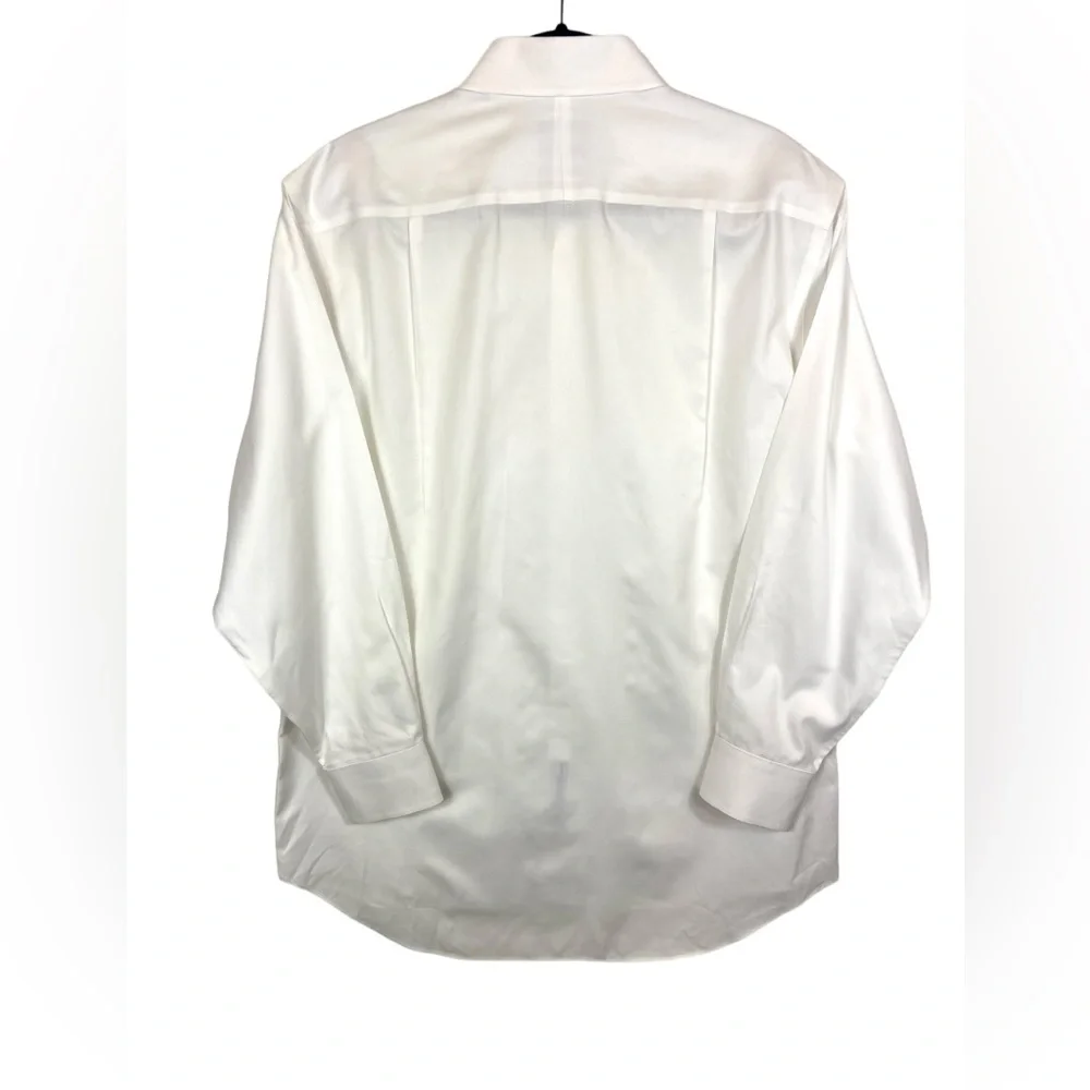 Charles Tyrwhitt Men's Long Sleeve Button Down White Shirt Non-Iron 16.5/34 - Picture 2 of 11